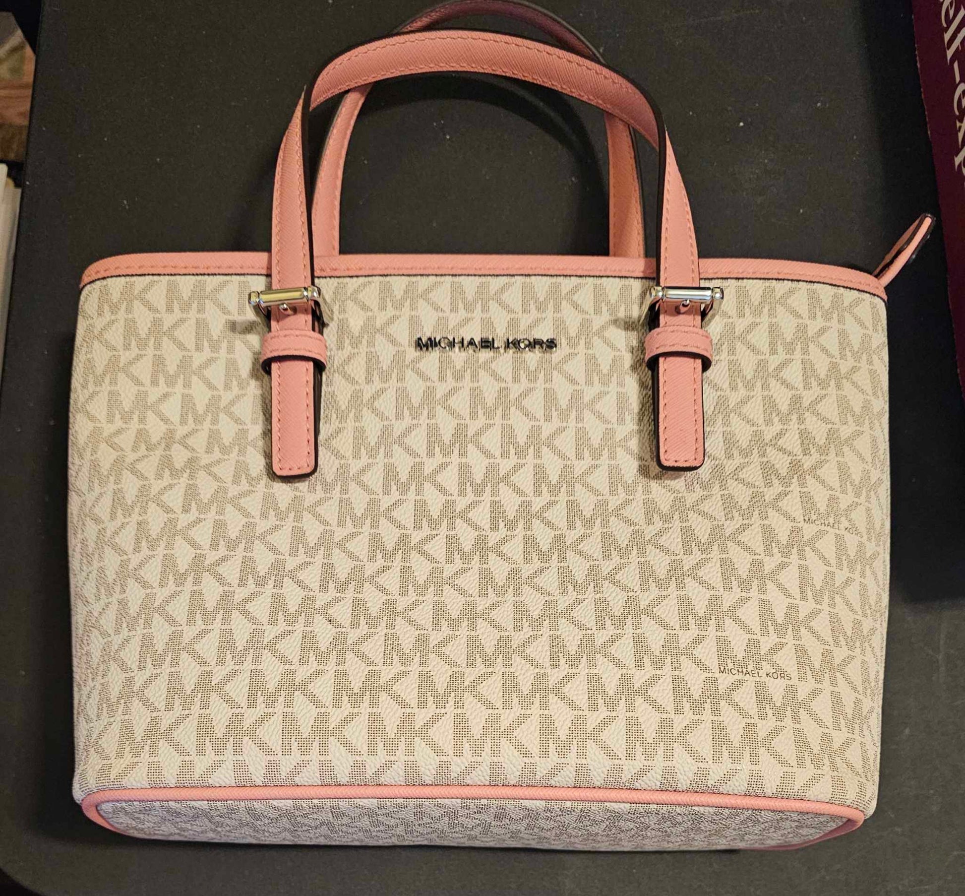 et set travel extra-small logo top-zip tote bag MIchael Kors Jet Set Travel Extra-Small Logo Top-Zip Tote Bag – MT Variety_SOME of this, MORE of that