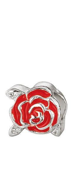 Cherished Memories Love Charm Red Rose