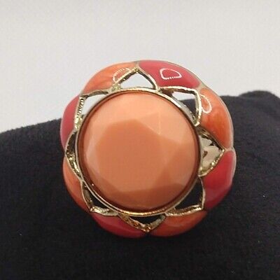 Peaches And Cream Cocktail Ring