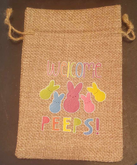 Burlap Gift Bag