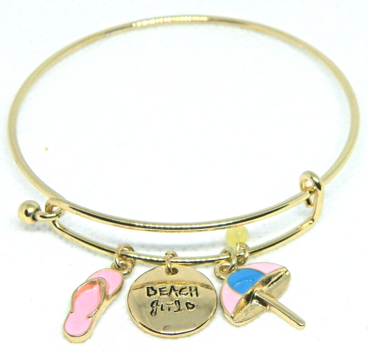 Precious Charms Summer Favorites Bracelet Beach Girl