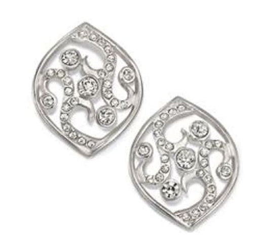 Shimmer Bloom Stud Earrings