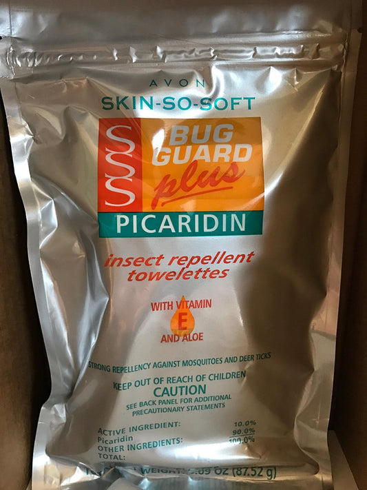 Skin-So-Soft Bug Guard Plus Picaridin Towelettes