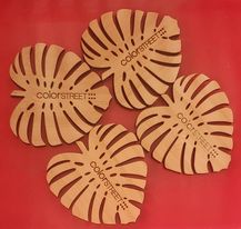 Bamboo coasters