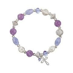 Peaceful Energy Stretch Bracelet Cross