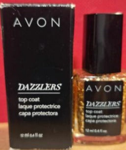 Dazzlers Top Coat Glitzy Gold