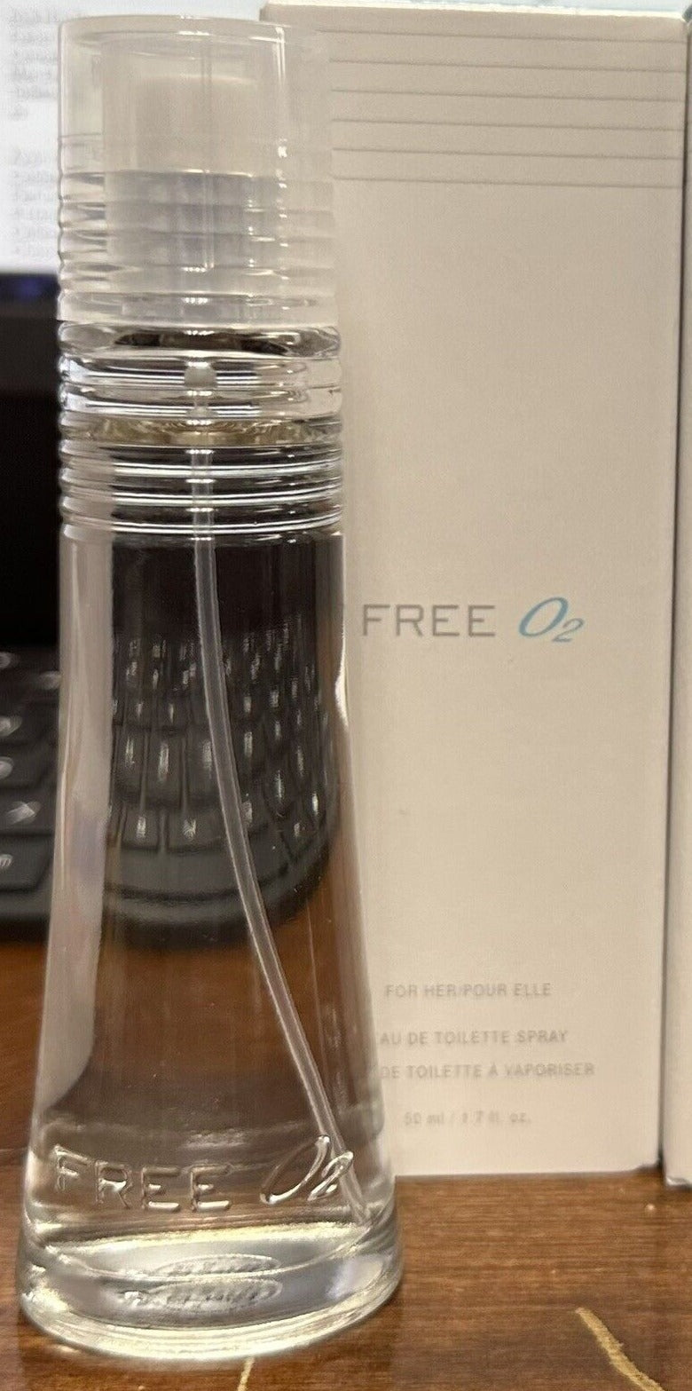 Free O2 Eau De Toilette Spray 1.7 Fl Oz