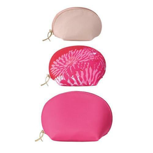 Breast Cancer Crusade Set Of 3 Nesting Bags