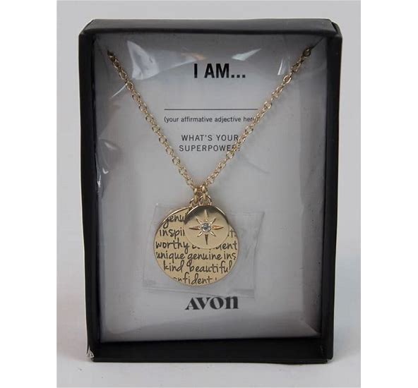 "I am" Necklace Inspirational Necklace