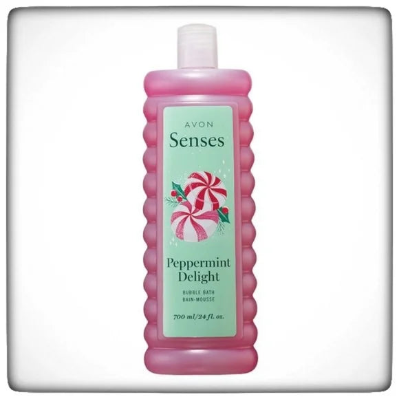 Senses Peppermint Delight Bubble Bath 24 Fl Oz