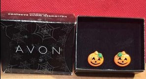 Halloween Motif Earrings Pumpkin