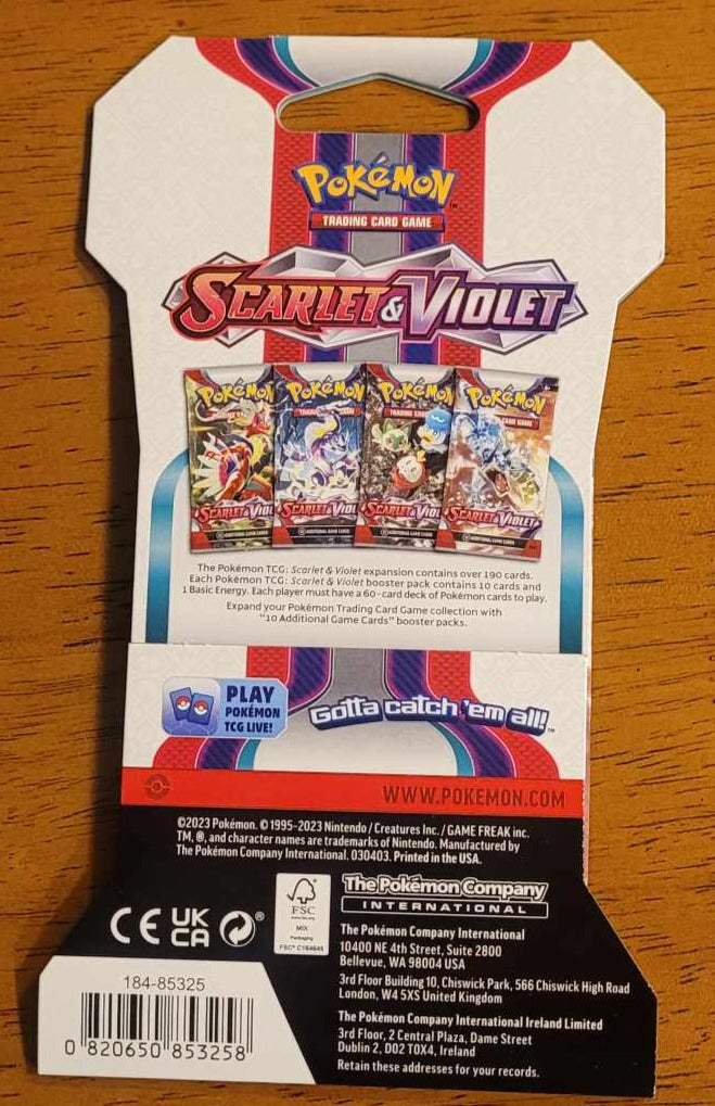 Pokemon Scarlet & Violet Booster Pack