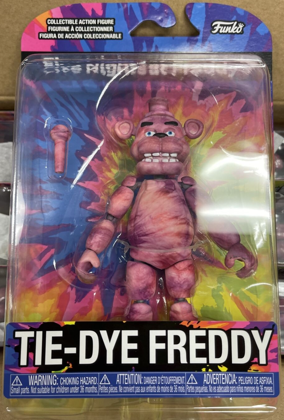 Five Nights At Freddy's Tie-Dye Freddy Action Figure