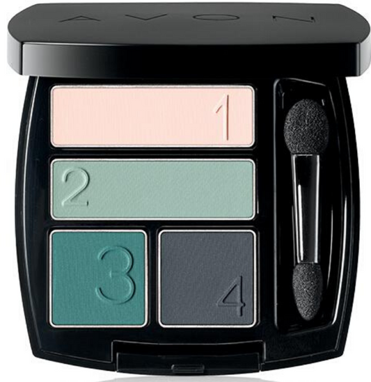 True Color Matte Eyeshadow Quad On The Vine